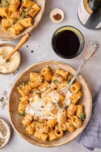 Rigatoni Arrabbiata with Burrata – The Travel Bite
